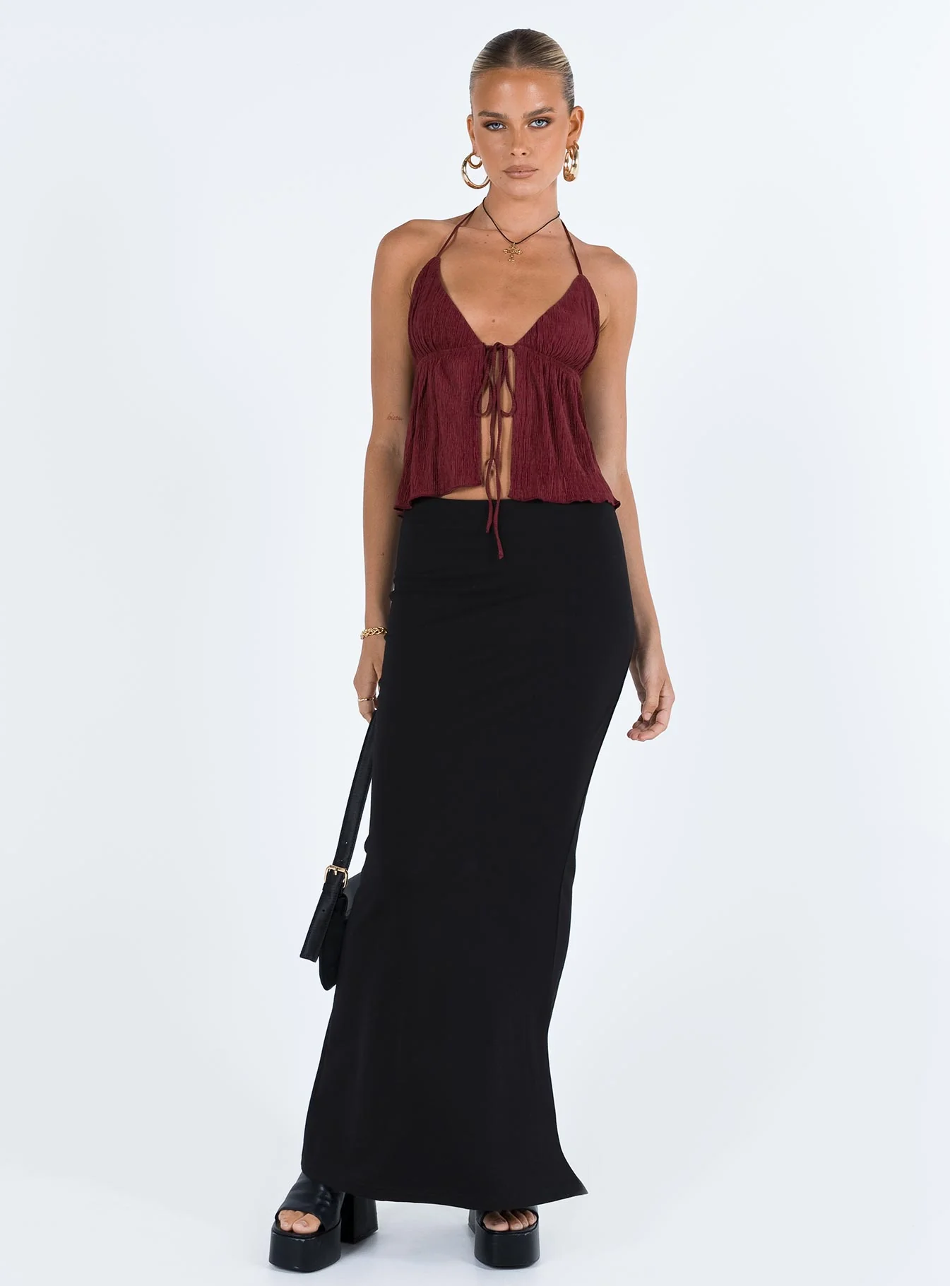 Chantria Top Burgundy Lower Impact - Image 3