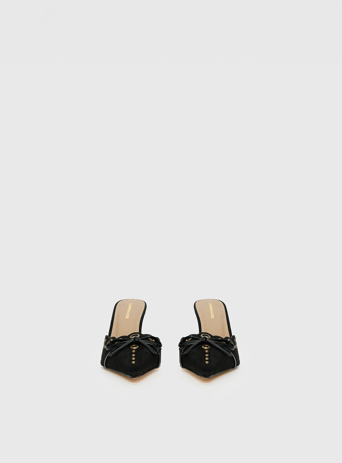 Charisma Pointed Toe Heels Black - Image 3