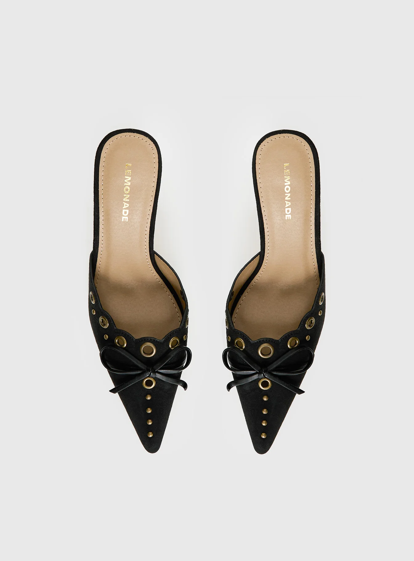 Charisma Pointed Toe Heels Black - Image 5