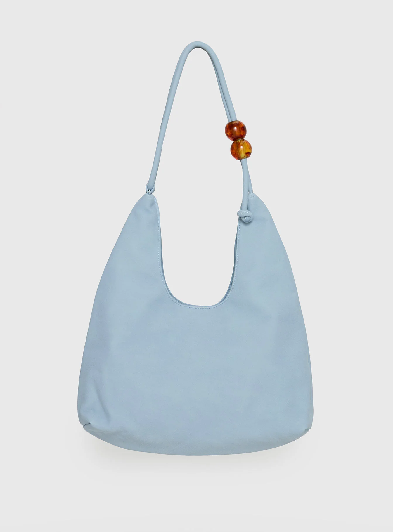Cherie Faux Suede Shoulder Bag Blue - Image 2