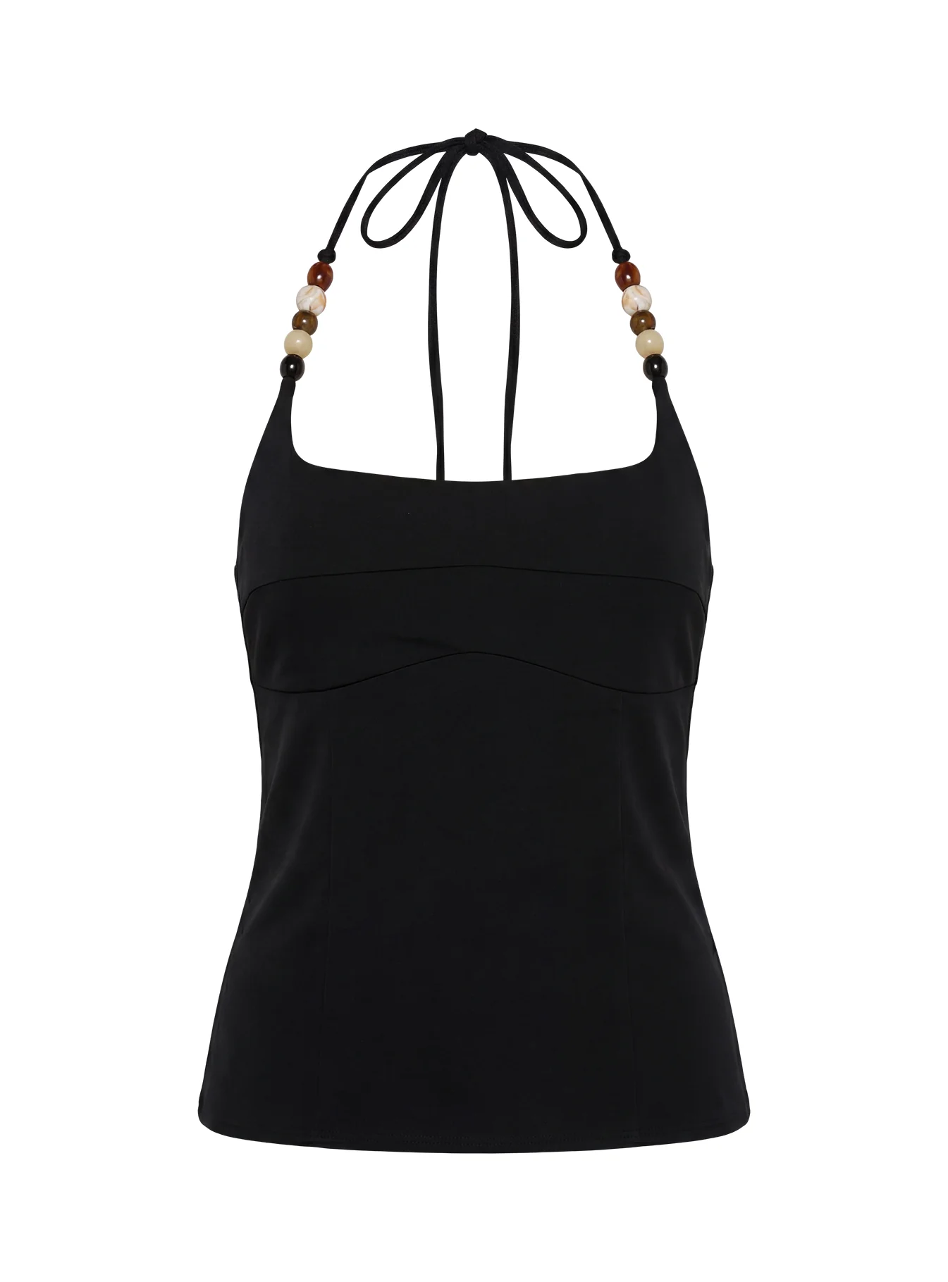 Cherise Bead Detail Top Black - Image 8