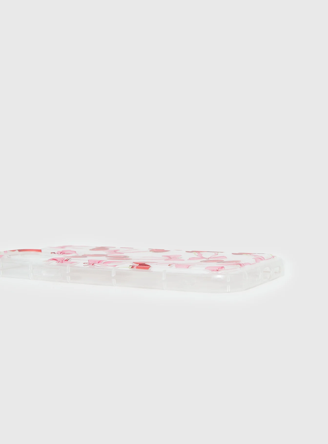 Cherry Pickers iPhone Case Clear / Red - Image 2