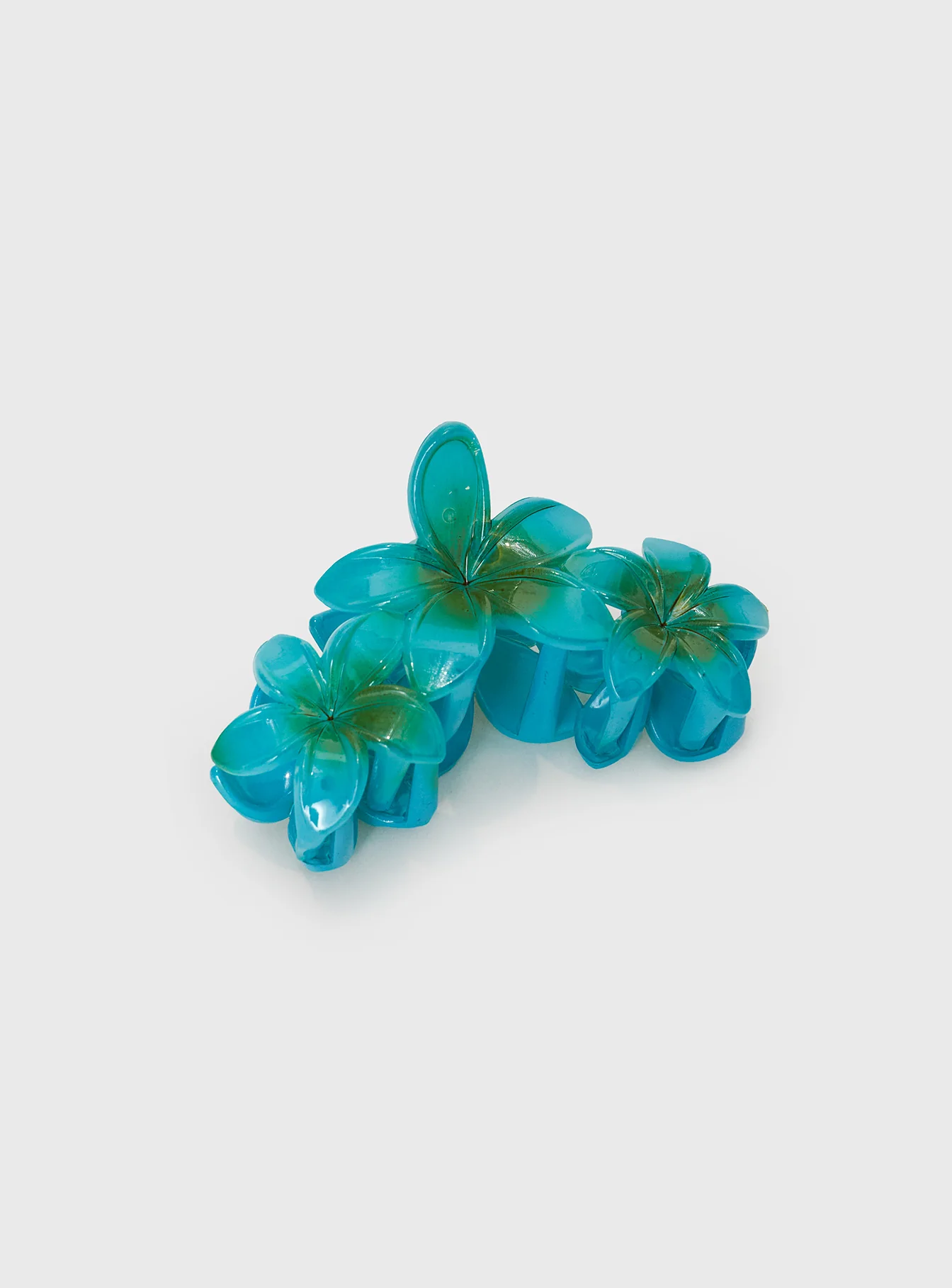 Chianti Frangipani Claw Clip Blue - Image 3