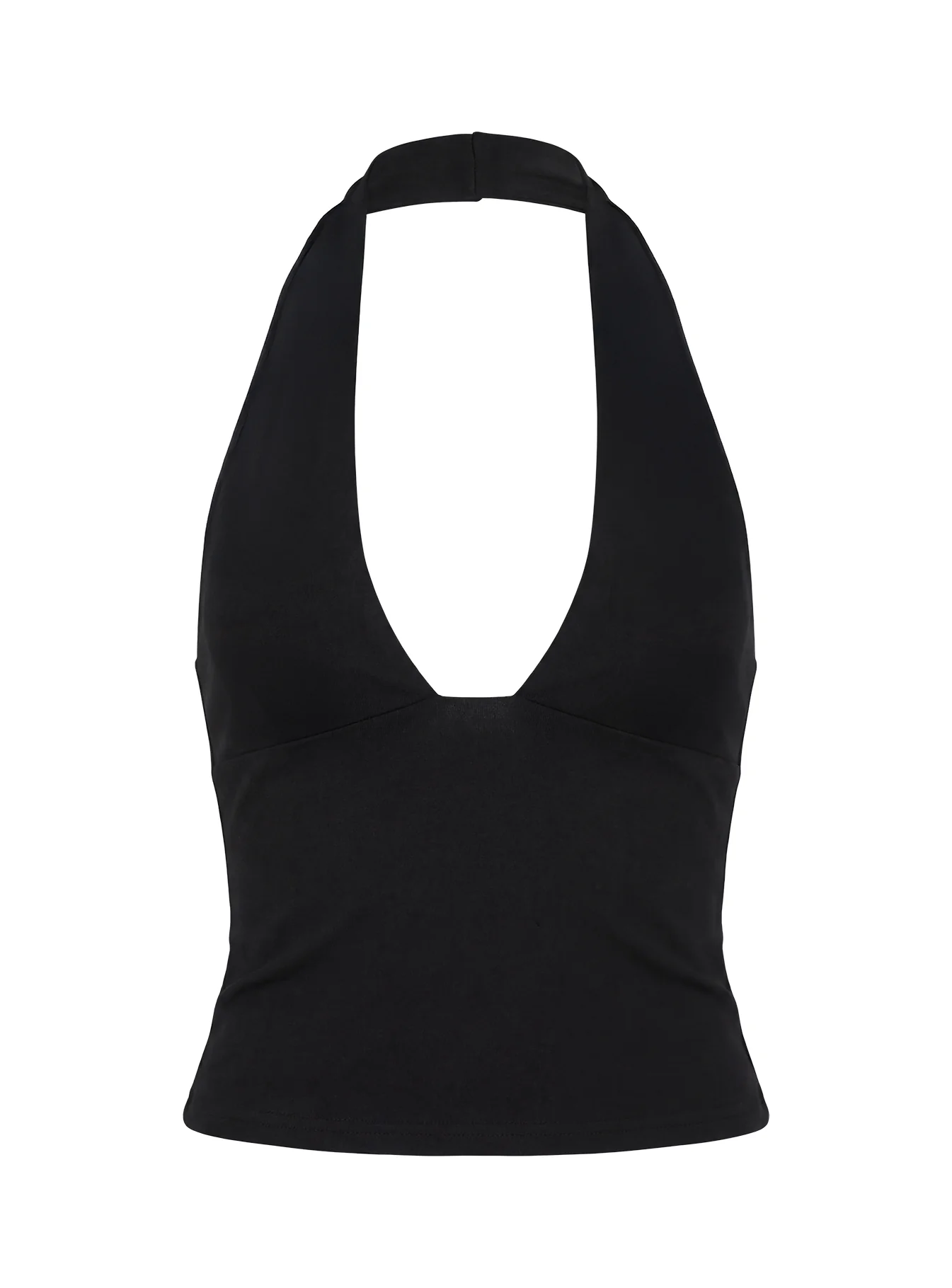 Daily Define Halter Tank Top Black - Image 8