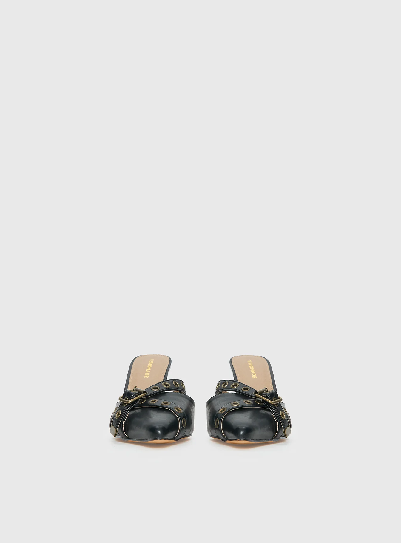 Compelling Pointed Toe Heels Black - Image 3