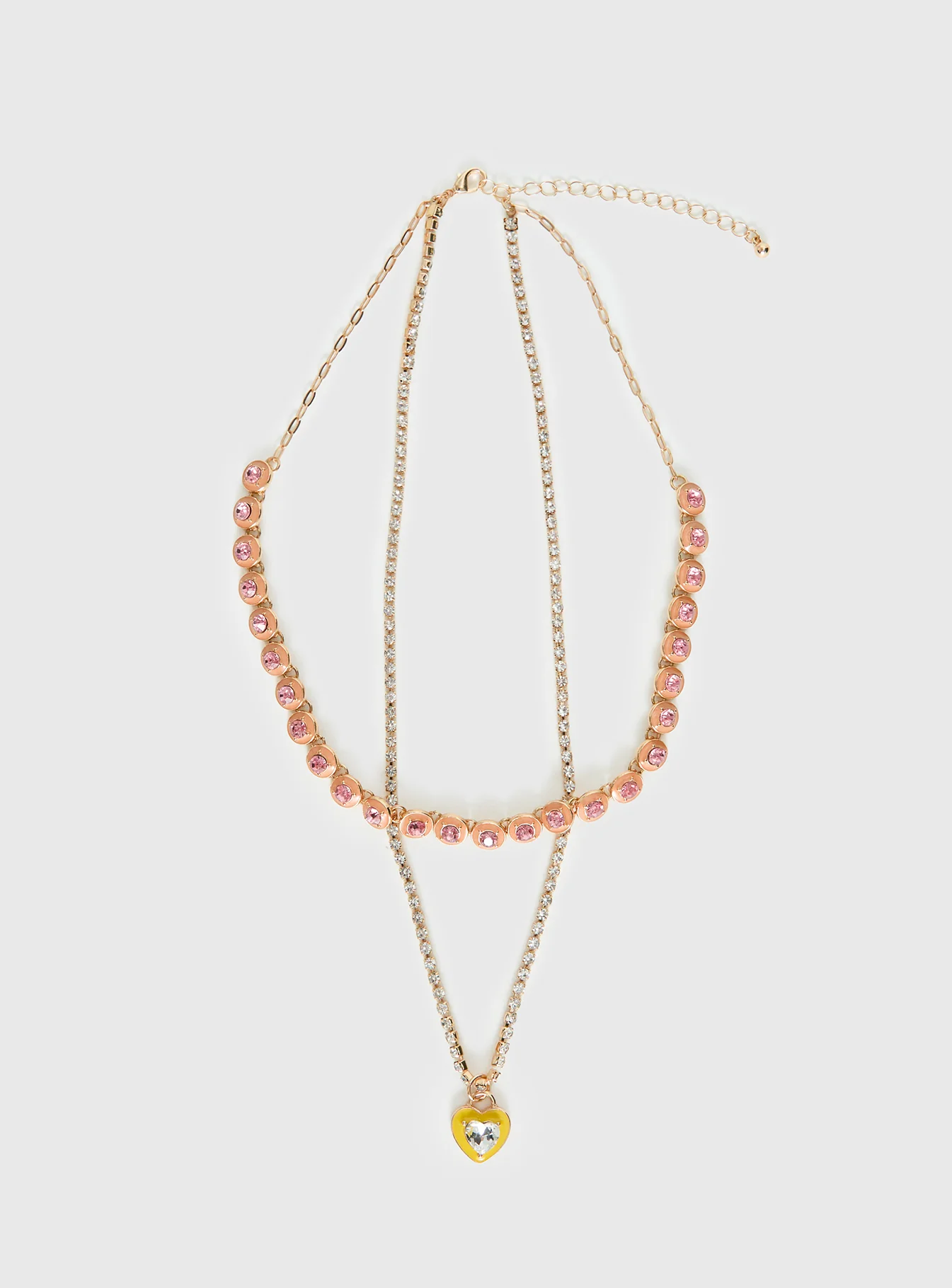 Cosetta Necklace Pack Gold / Pink - Image 2