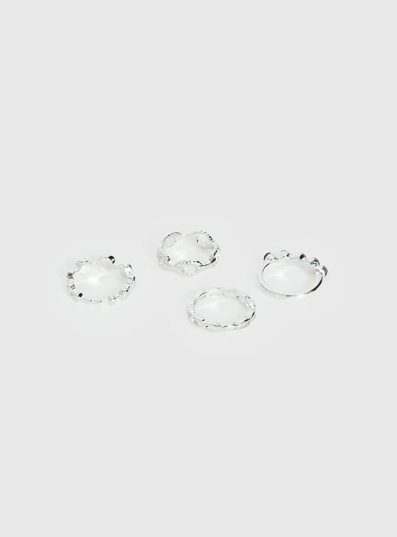 Cosmic Crush Ring Pack Silver - Image 3