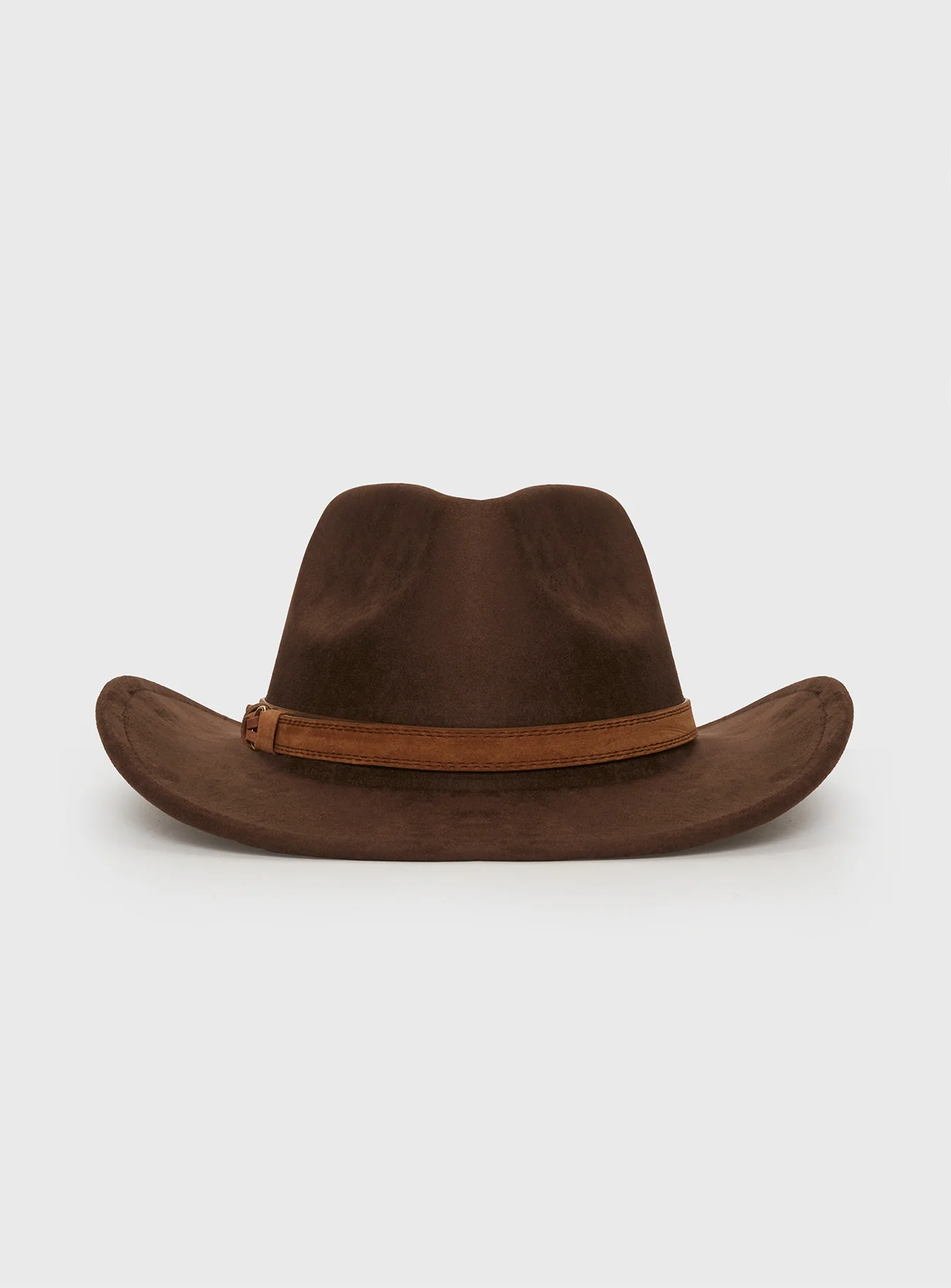 Country Girl Cowboy Hat Brown - Image 2