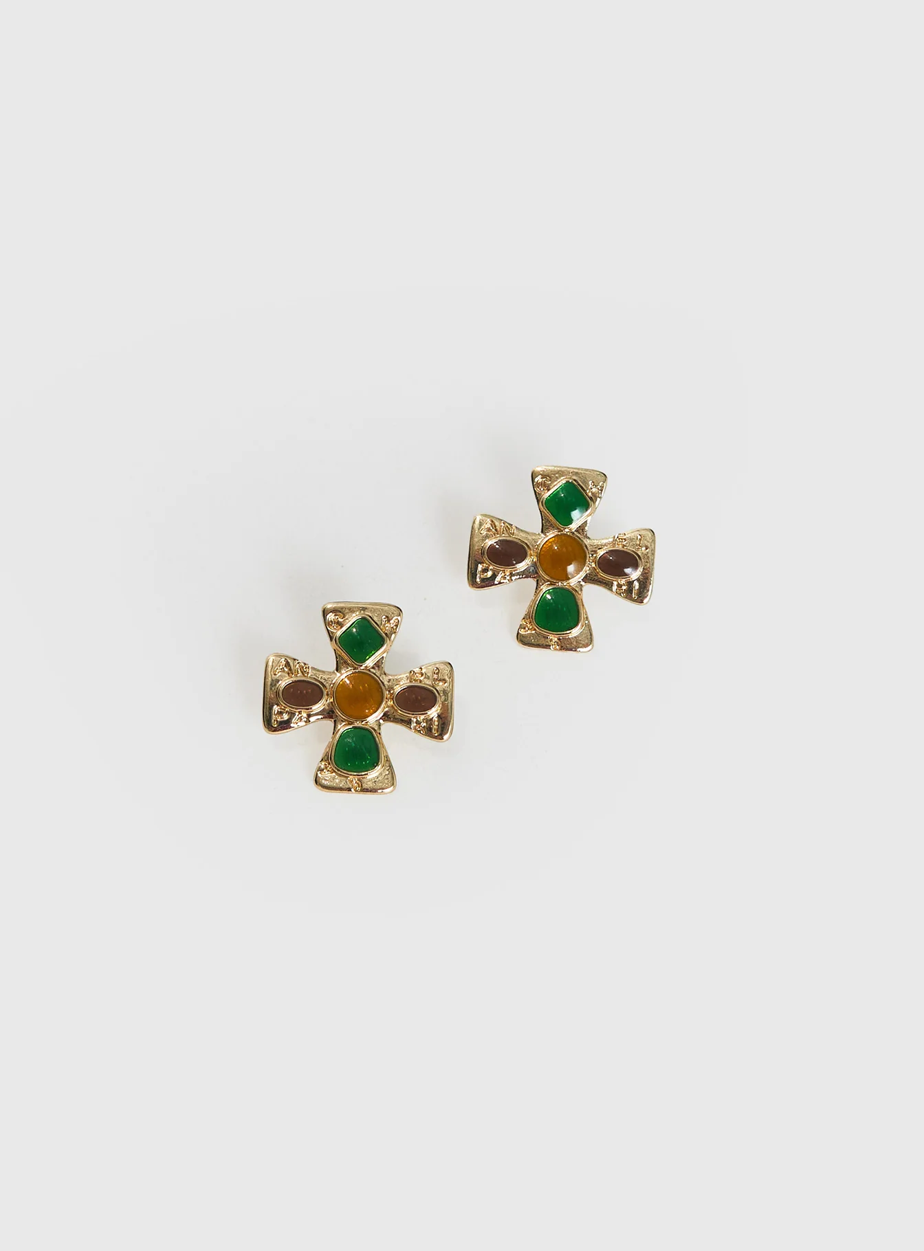 Covie Earrings Gold - Image 2