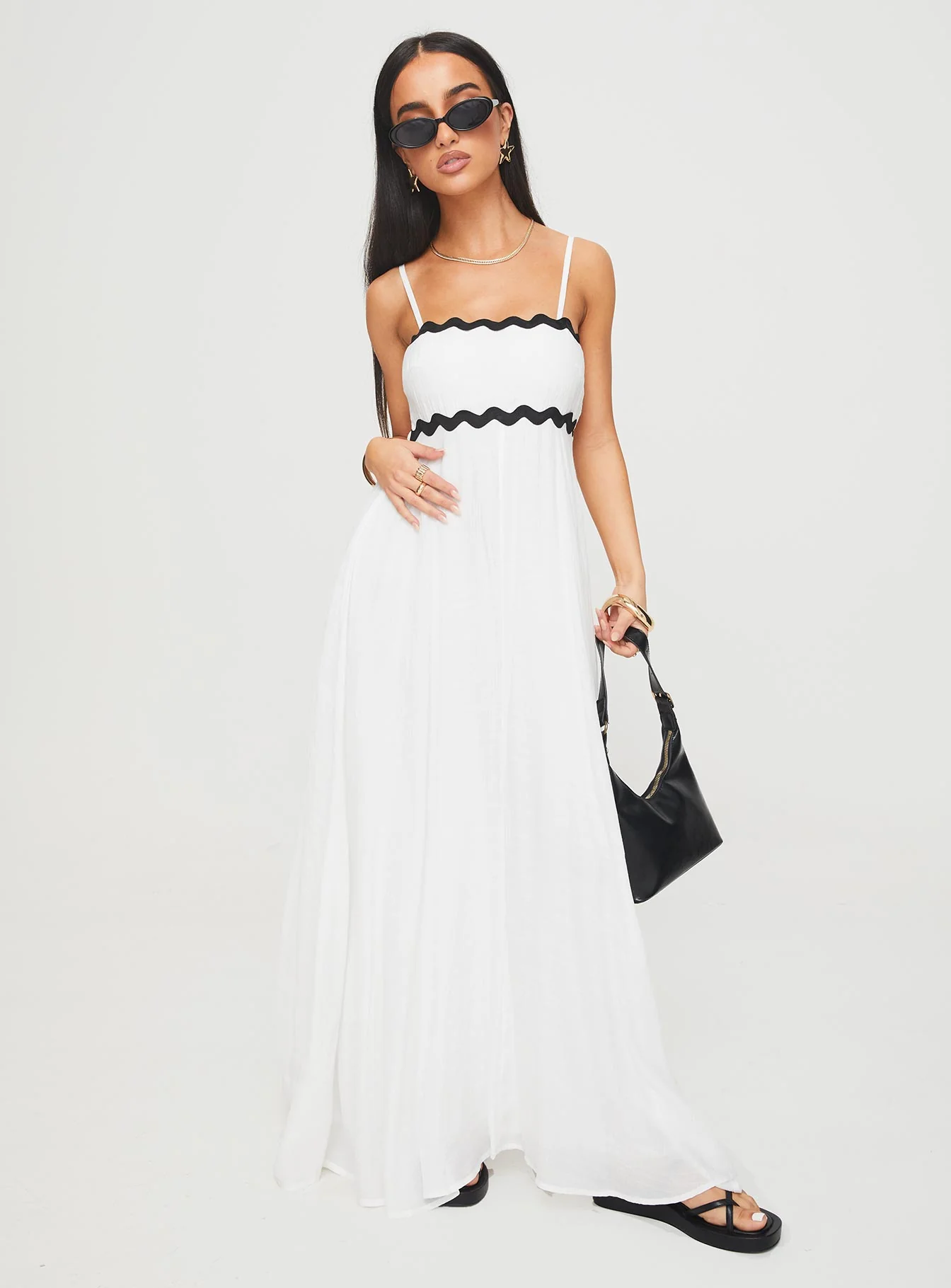 Croxetti Maxi Dress White - Image 2