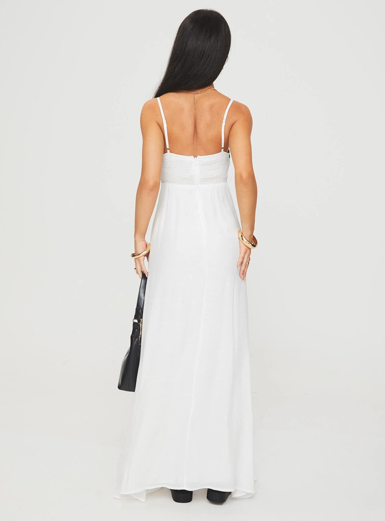 Croxetti Maxi Dress White - Image 5