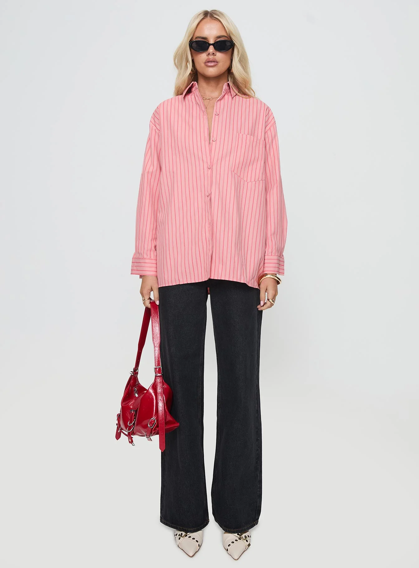 Cygnus Shirt Red Stripe - Image 6
