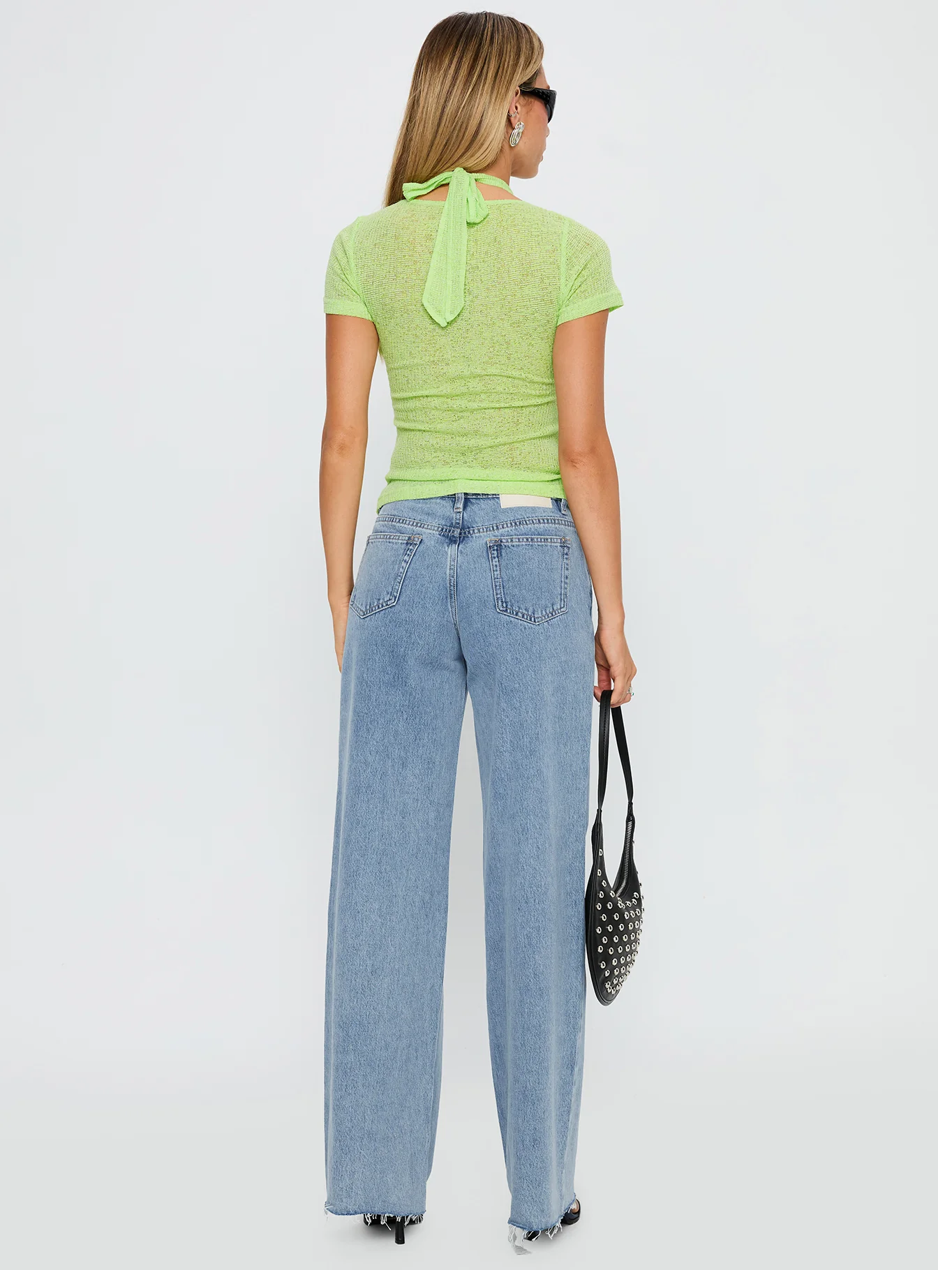 Darla Low Rise Straight Jean Vintage Blue Wash - Image 5