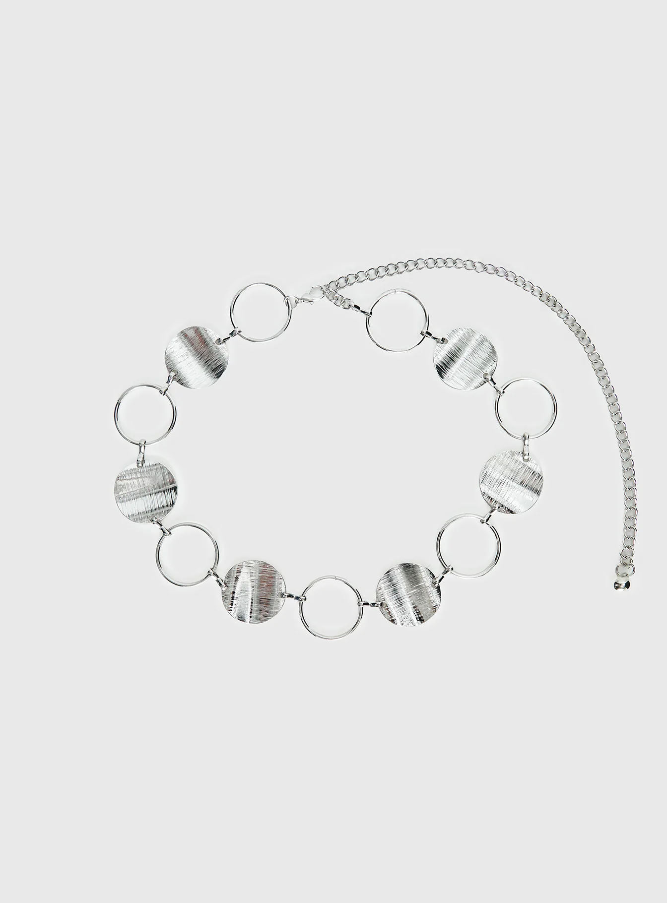 Dawna Circle Belt Silver - Image 2