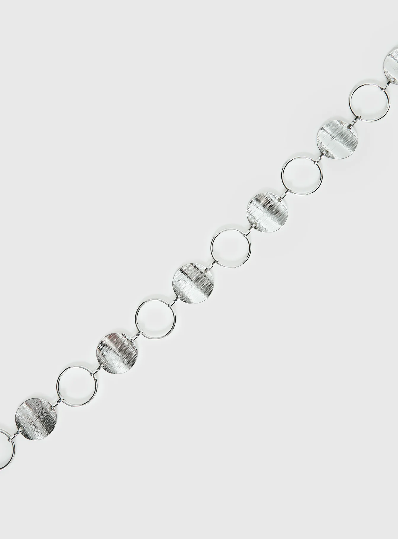 Dawna Circle Belt Silver - Image 3