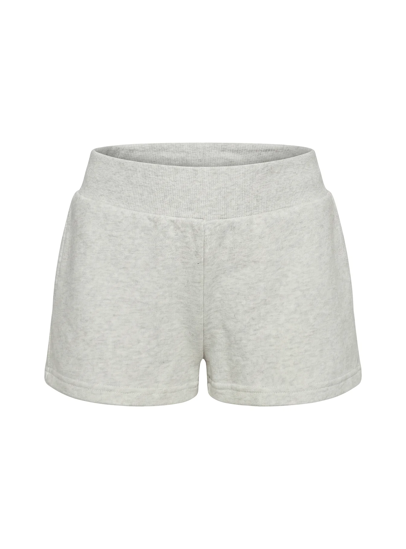 Daybreak Rib Waist Shorts Snow Marle - Image 8