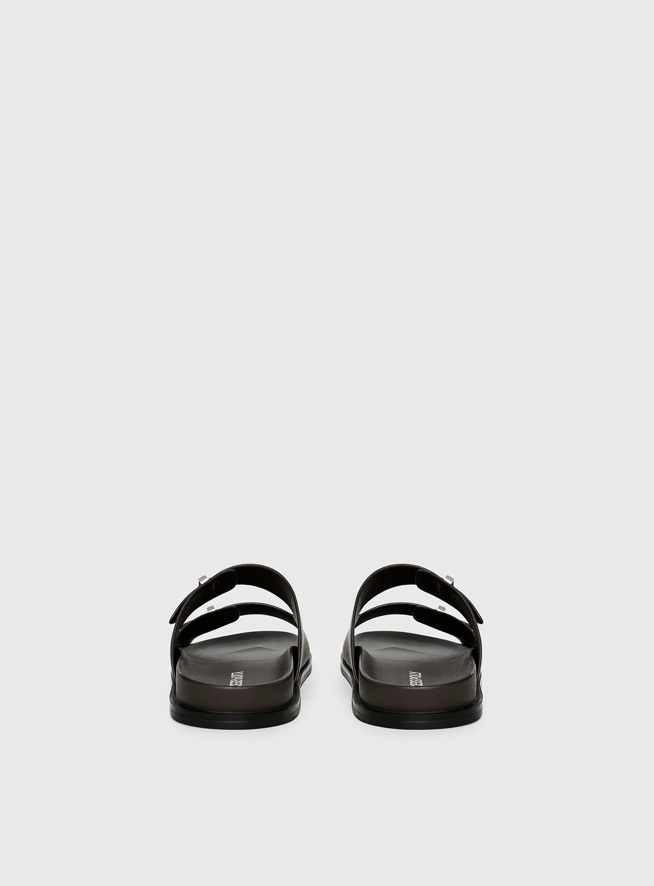Dedication Double Strap Sandals Chocolate - Image 4