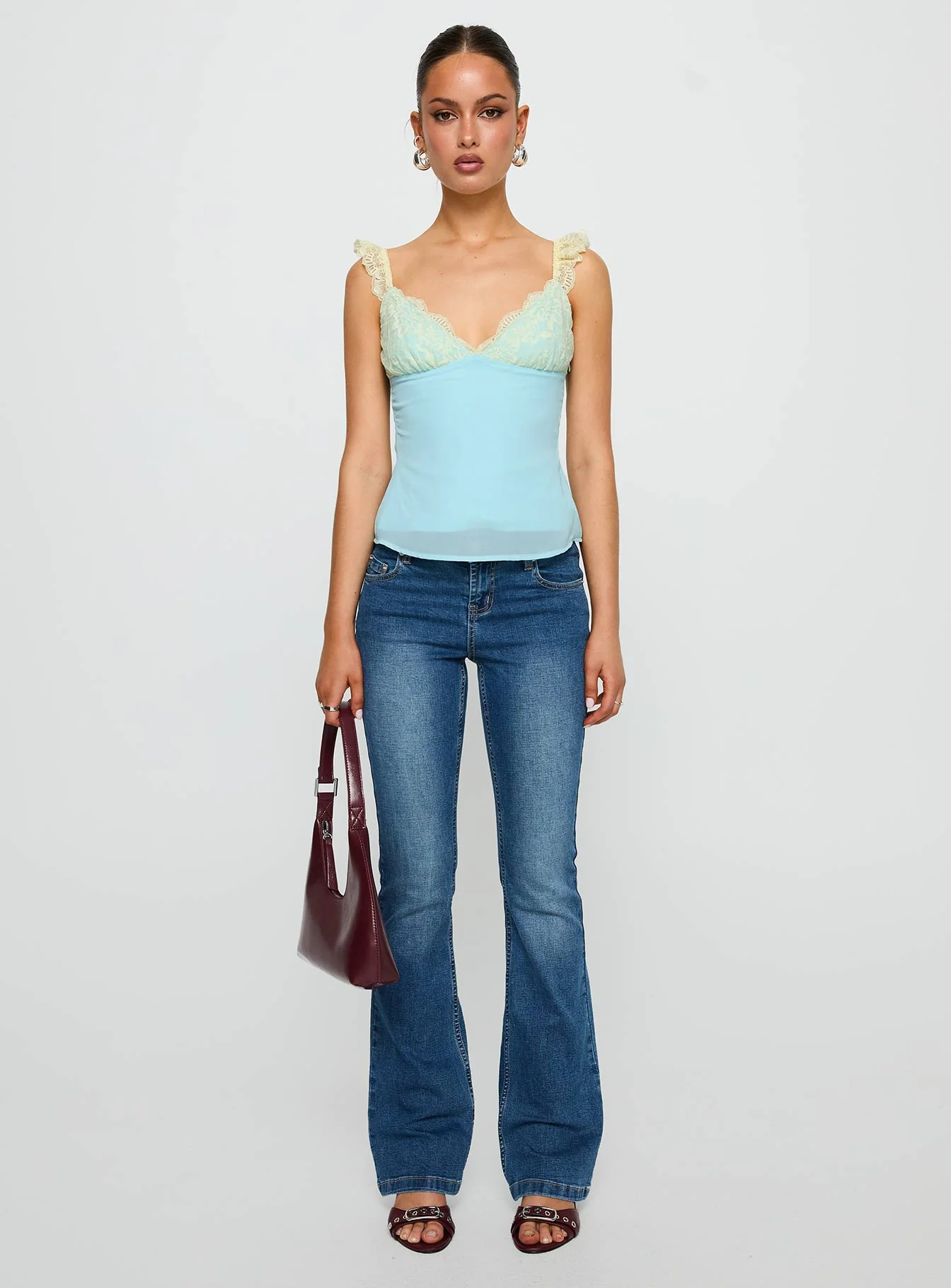 Delvonte Top Blue / Yellow - Image 6