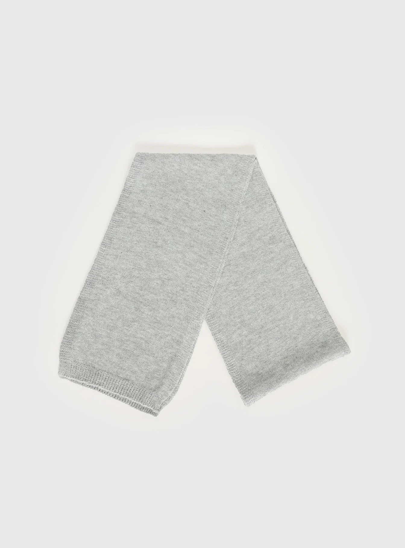 Delyla Knit Scarf Grey - Image 2
