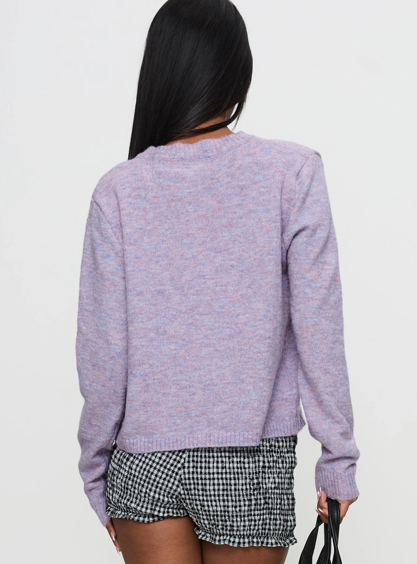 Denmark Cardigan Lilac - Image 4