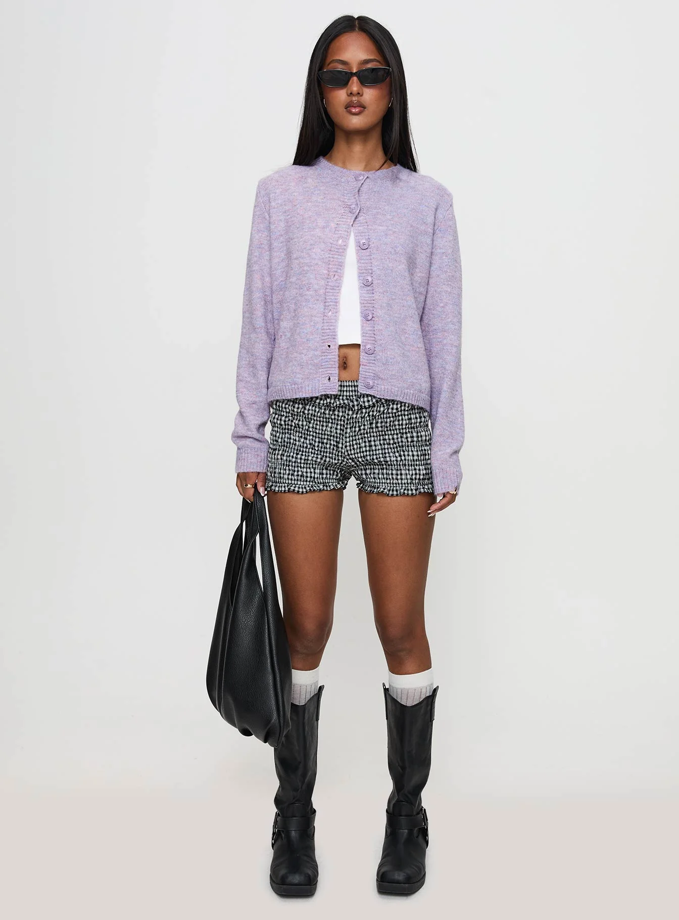 Denmark Cardigan Lilac - Image 6