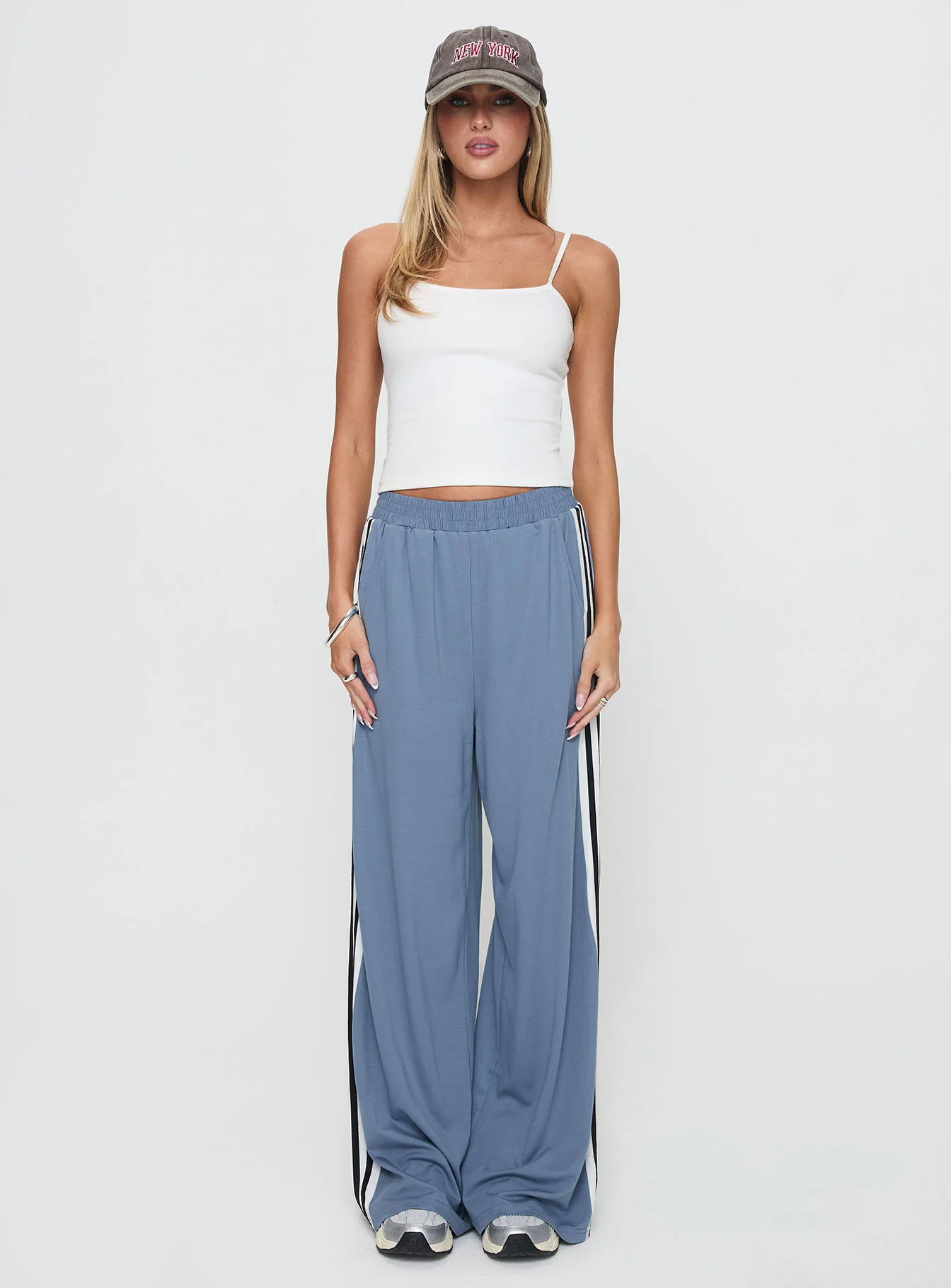Dime Track Pants Blue - Image 7