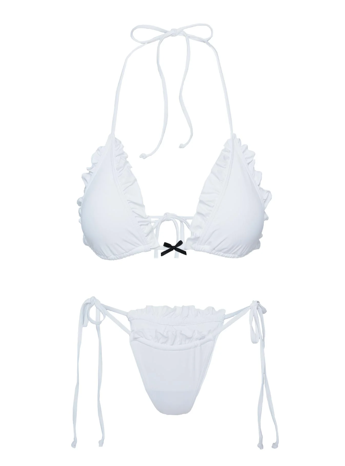 Dream Drift Bikini Top White - Image 5