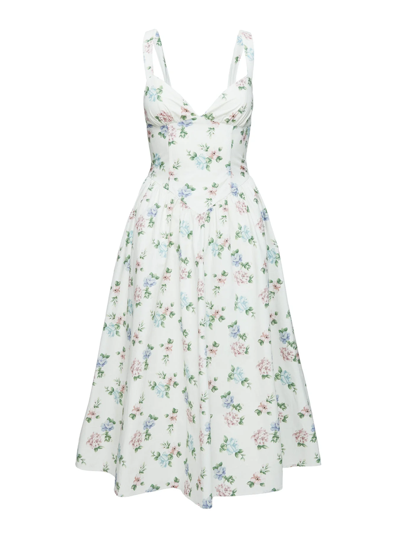 Dulcibella Midi Dress Floral - Image 5