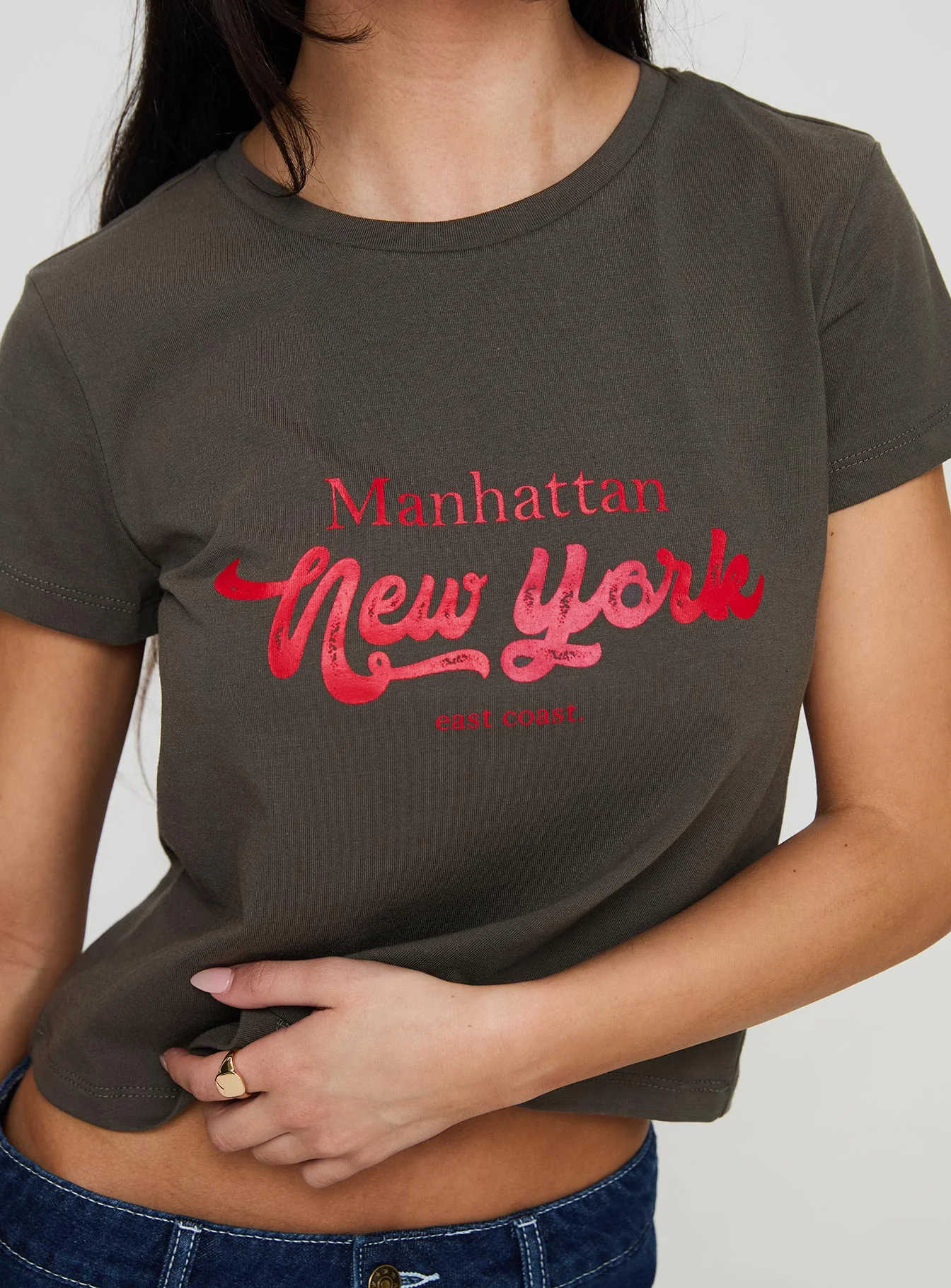 East Coast Nyc Tee Charcoal - Image 6