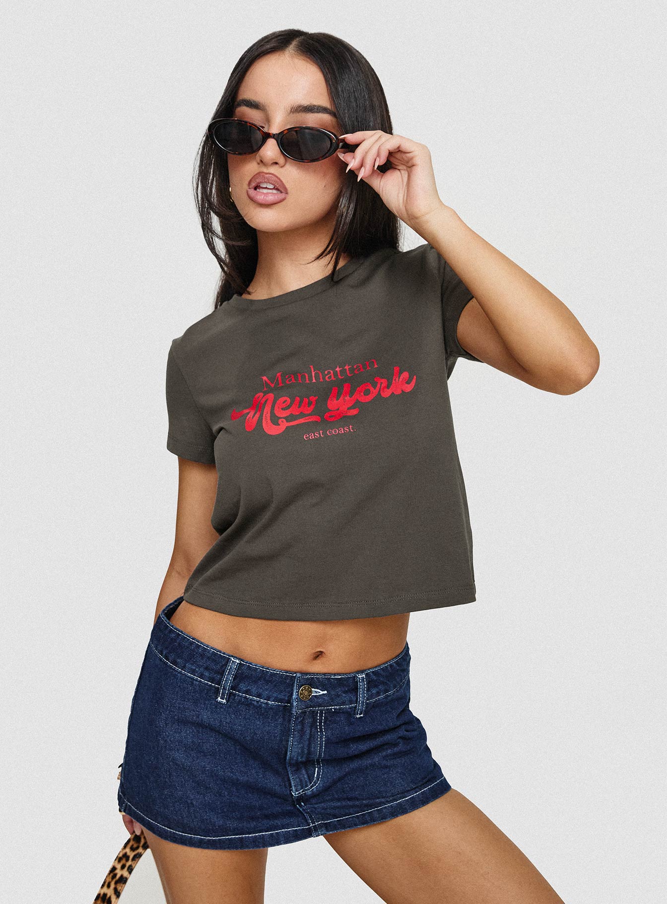East Coast Nyc Tee Charcoal - Image 8