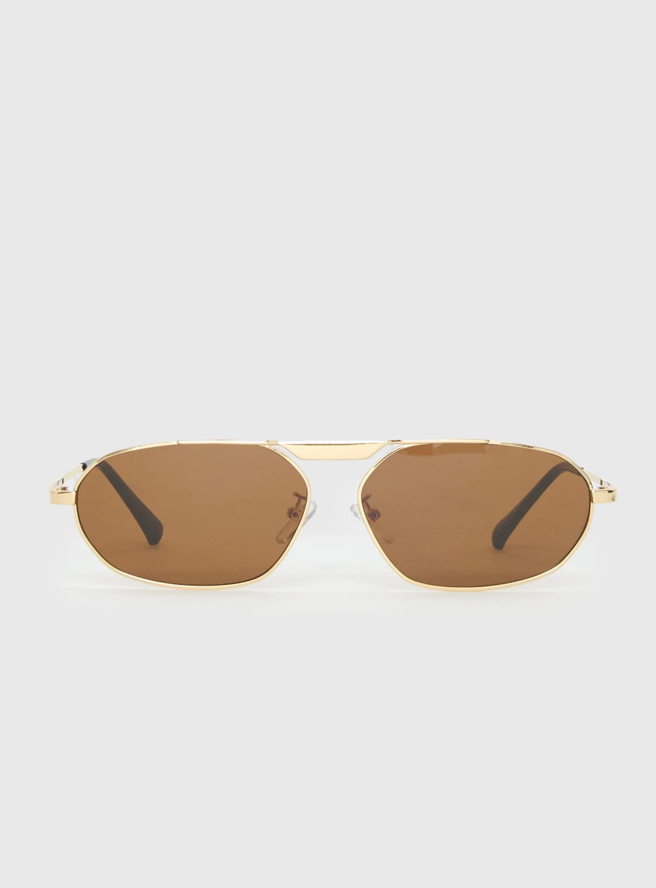 Elegance Sunglasses Gold / Brown - Image 2