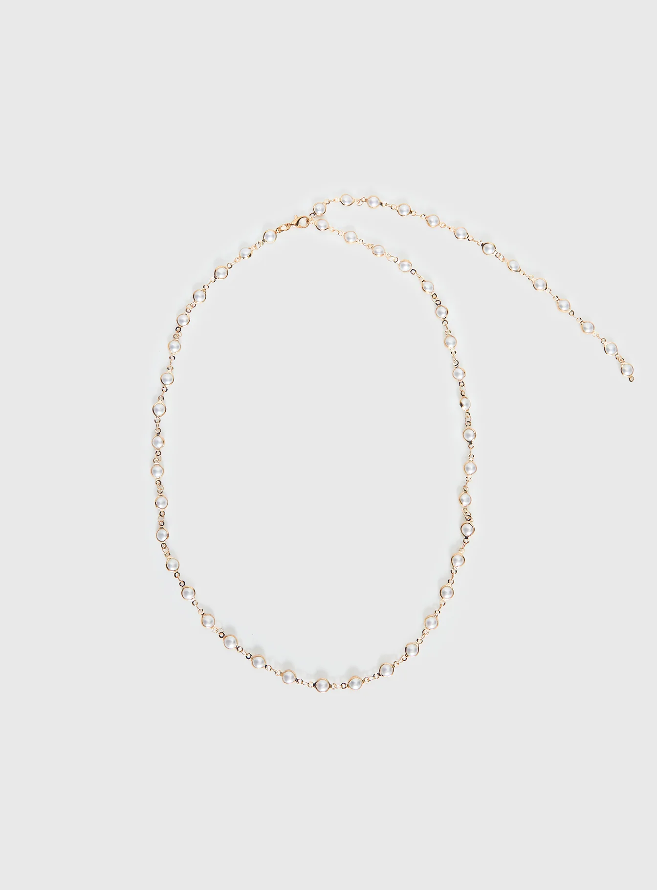 Elenita Long Necklace Gold - Image 2
