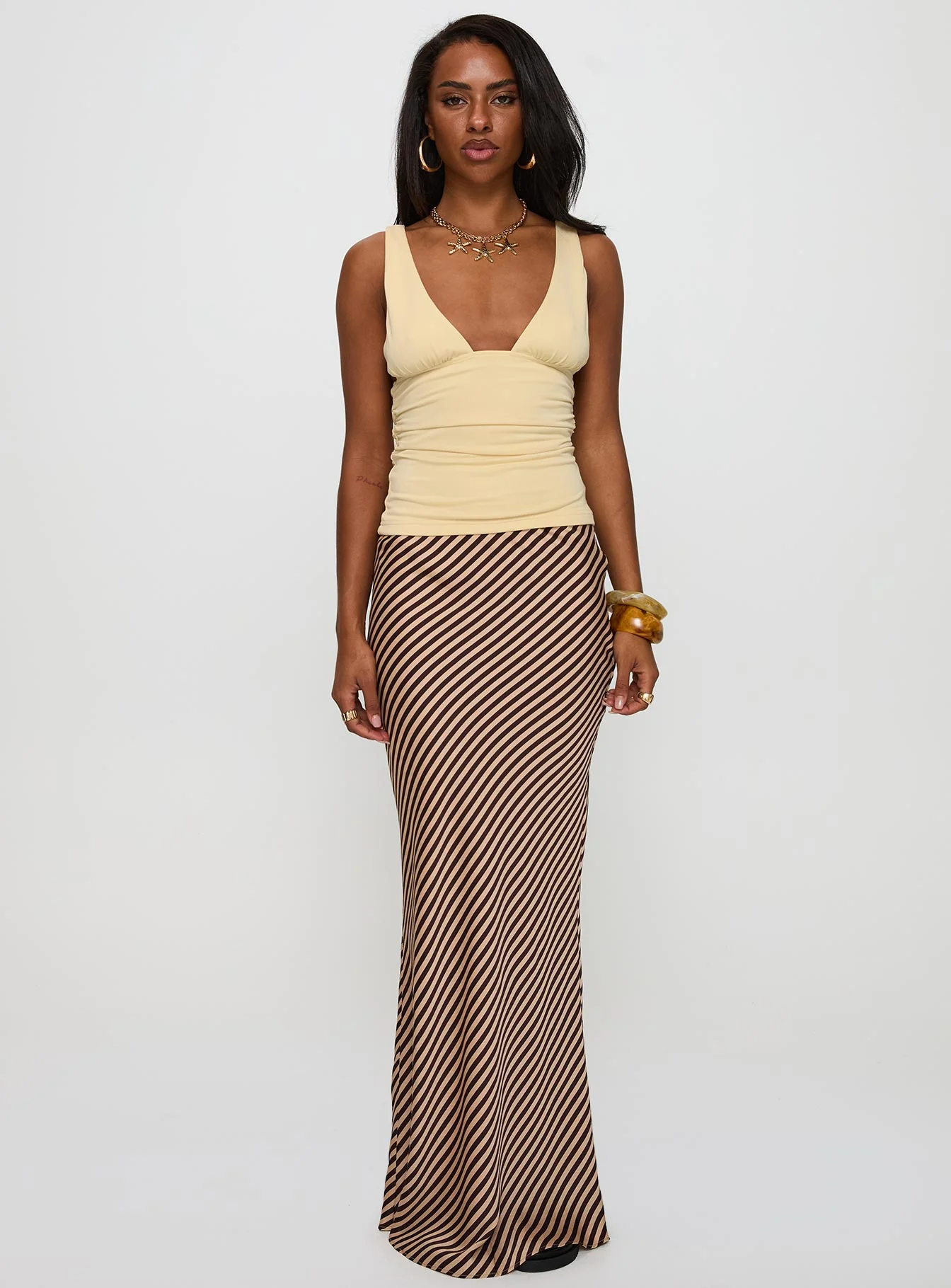 Eliena Maxi Skirt Multi Petite - Image 8