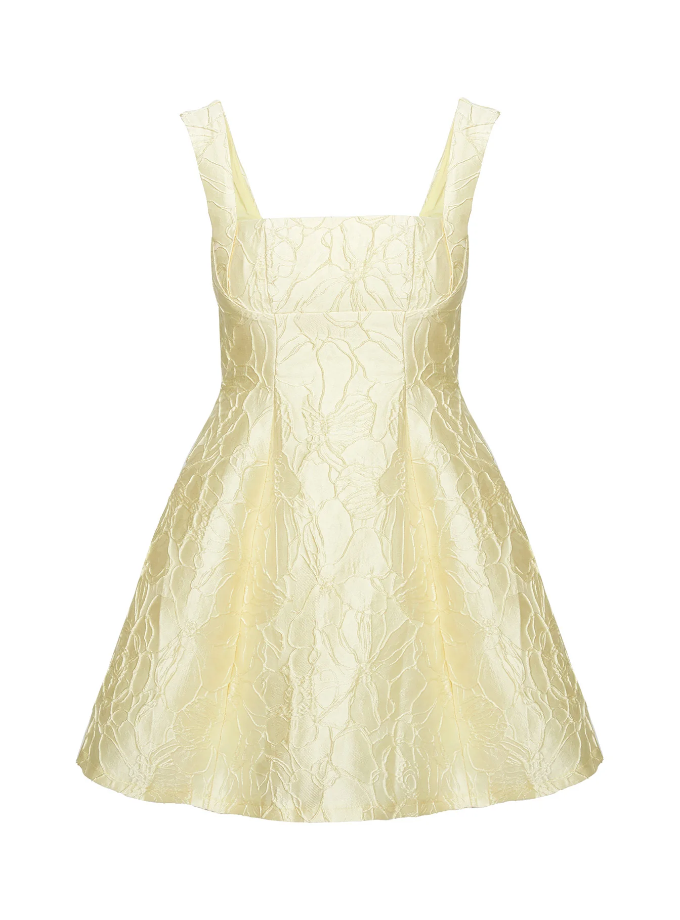 Eloquent Mini Dress Light Yellow - Image 5