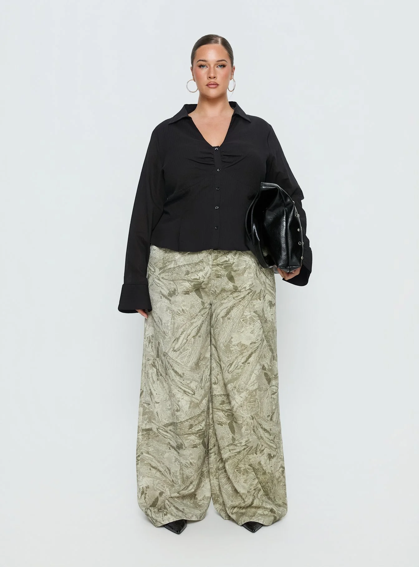 Elowenn Long Sleeve Top Black Curve - Image 7