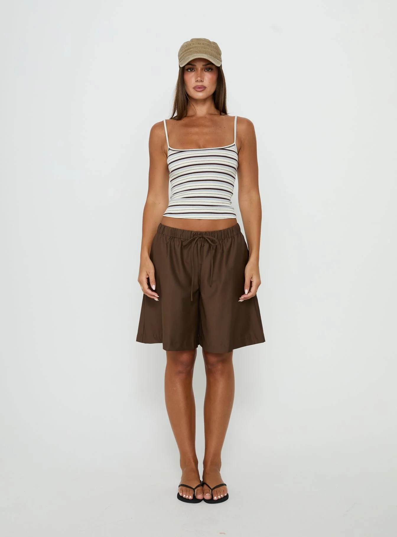 Elzie Knit Cami Tank Multi Stripe - Image 7