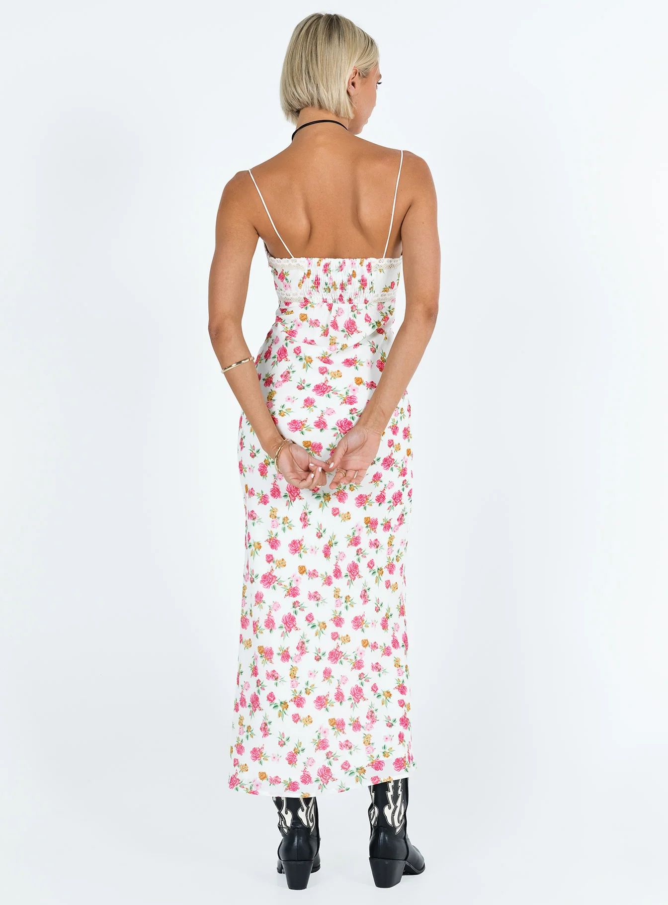 Emily Maxi Dress Multi Floral - Image 5