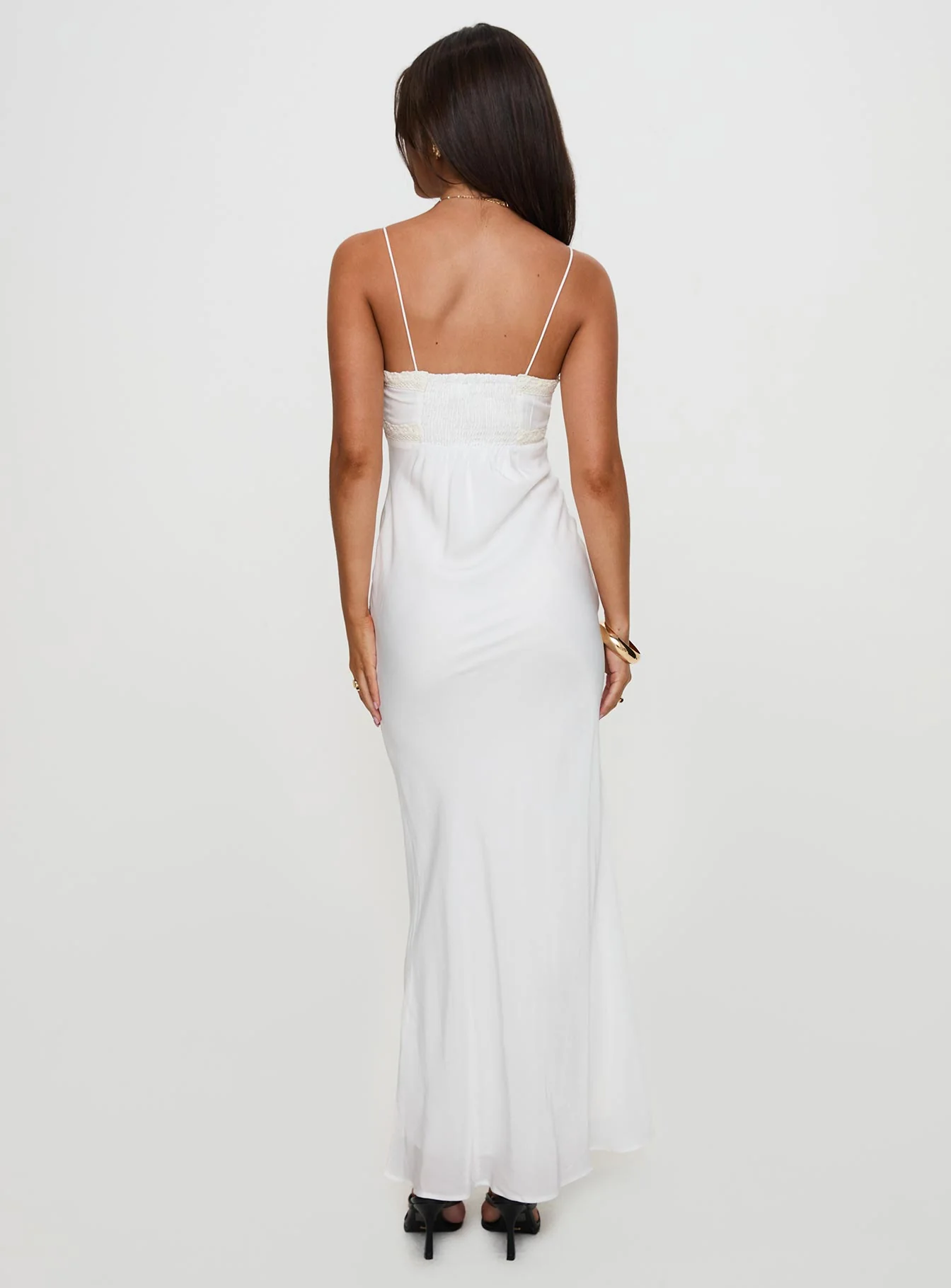 Emily Maxi Dress White - Image 5