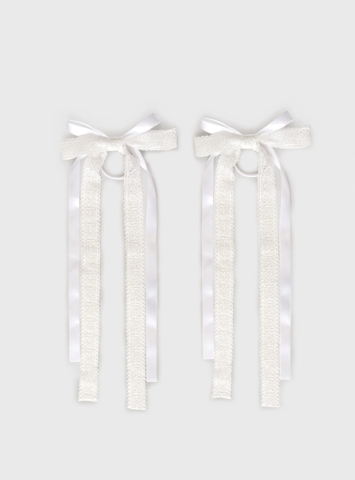 Enriquel Hair Tie Pack White - Image 2