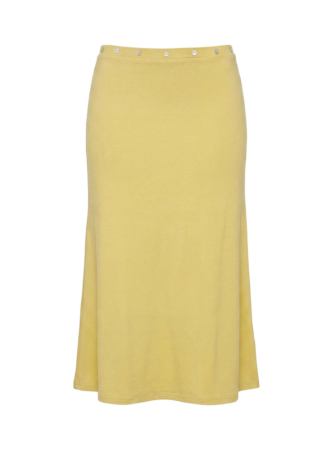 Esperia Button Midi Skirt Green - Image 10