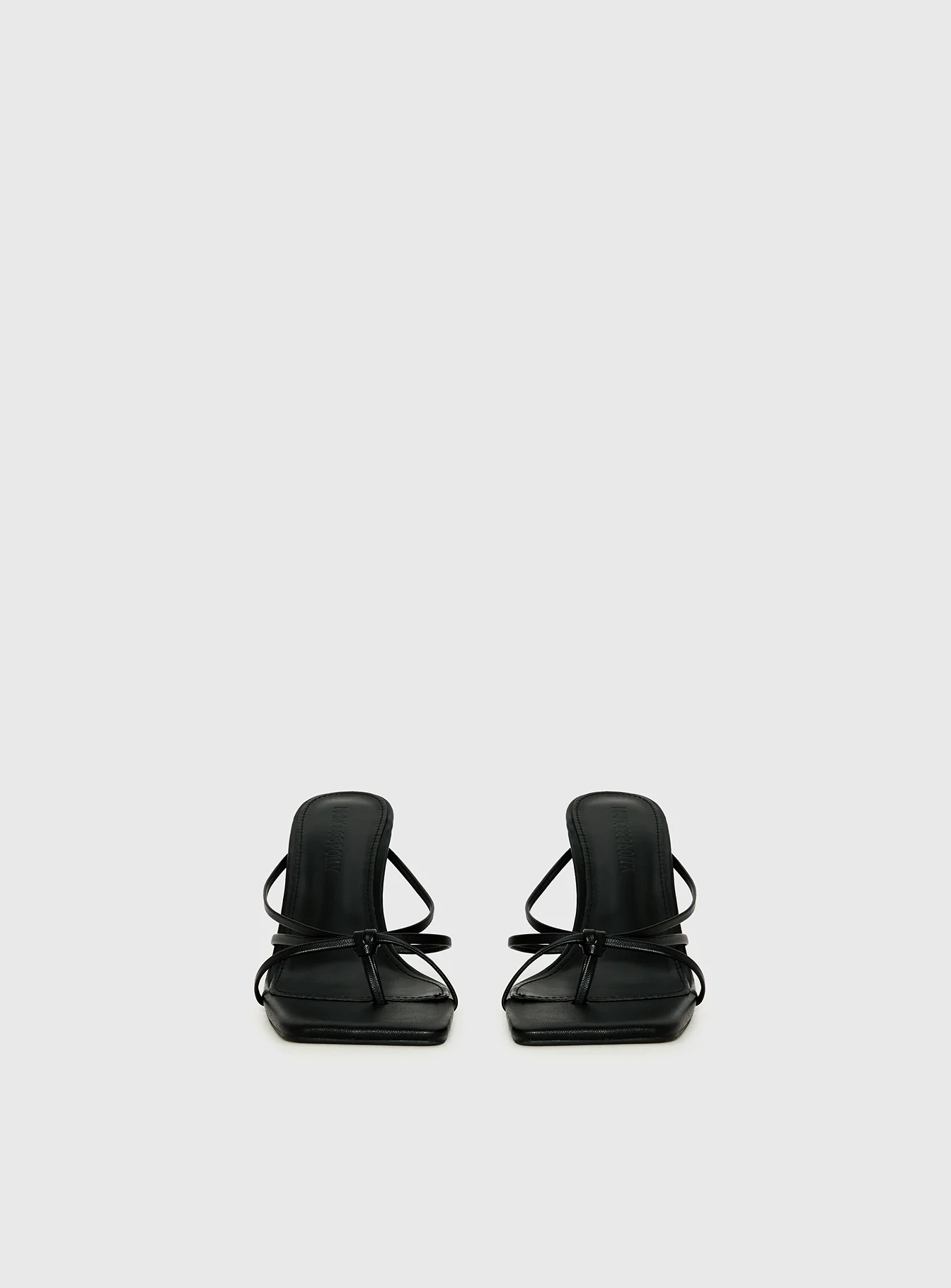 Evena Strappy Heels Black - Image 4