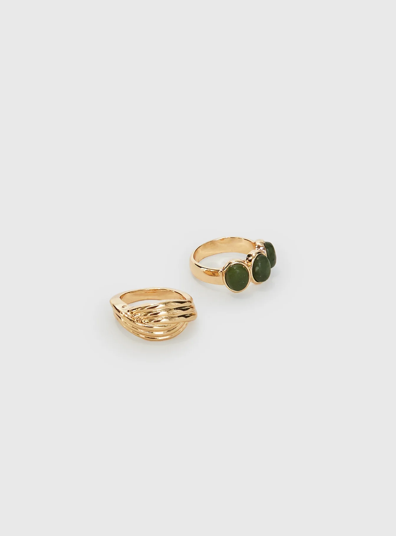 Everlong Ring Set Gold - Image 2