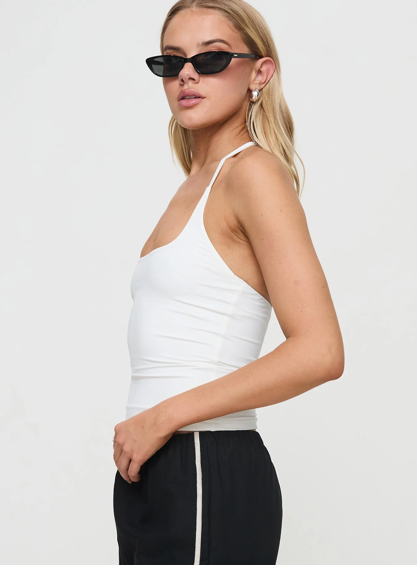 Ezekiel Nylon Top White - Image 4