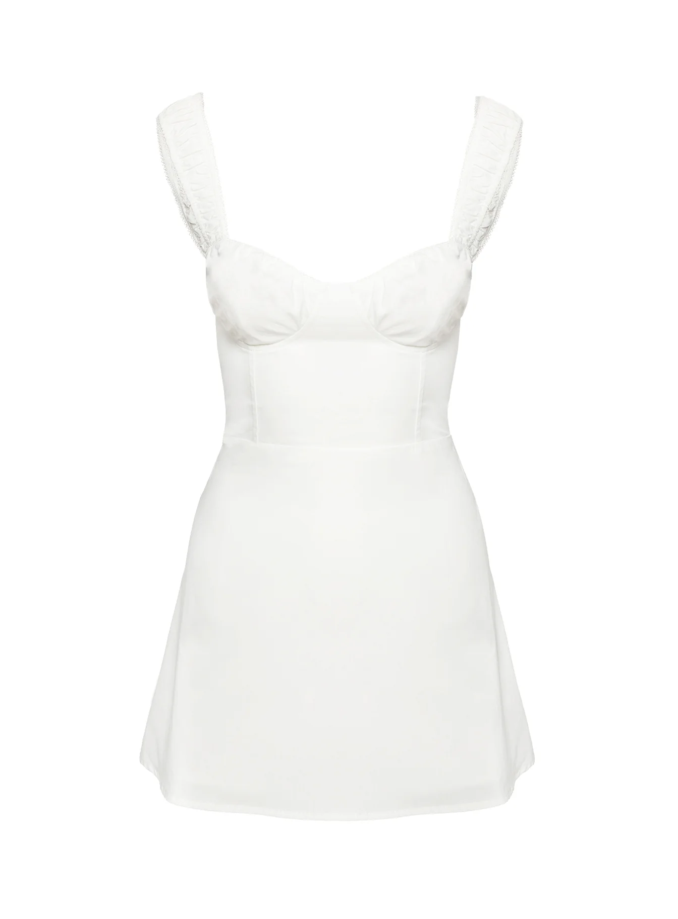Faubert Mini Dress White - Image 5