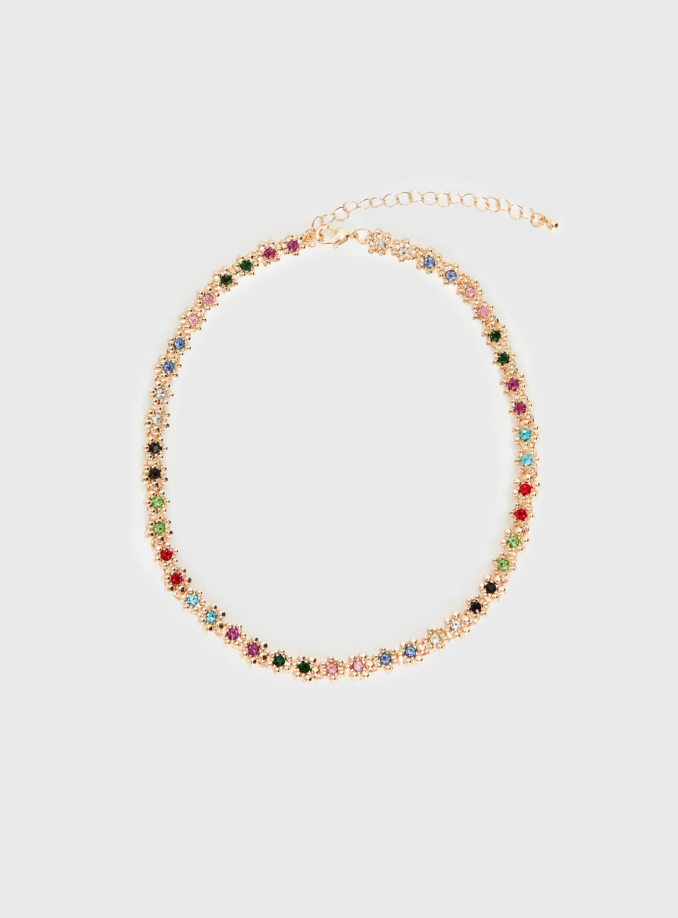 Fever Kiss Gemstone Necklace Gold - Image 2