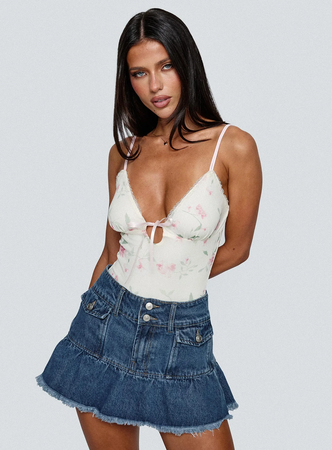 Final Fantasy Bodysuit Multi Floral - Image 9