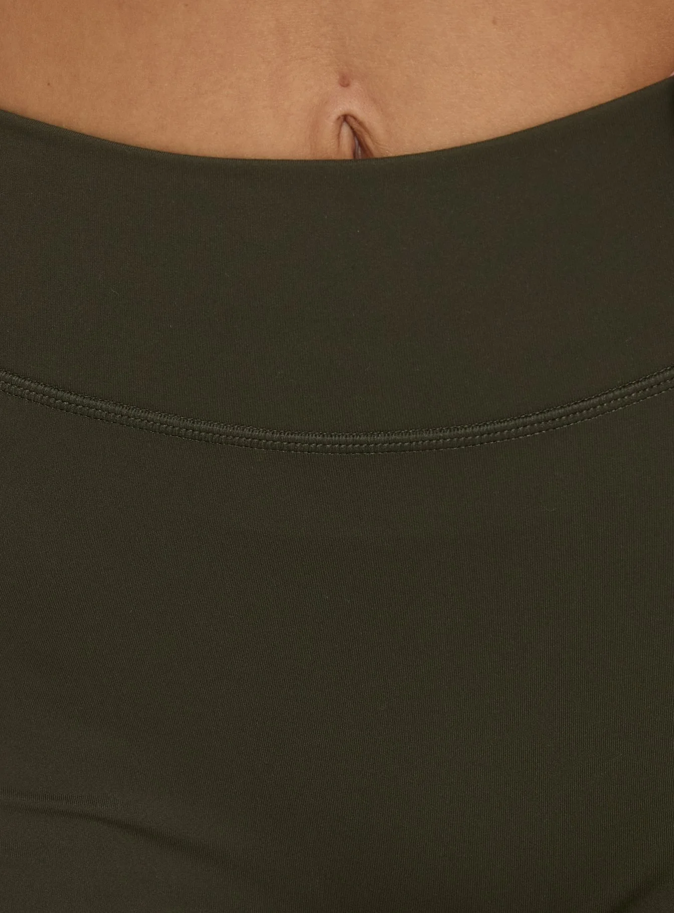 Final Form Active 4" Invisible Scrunch Shorts Olive - Image 6