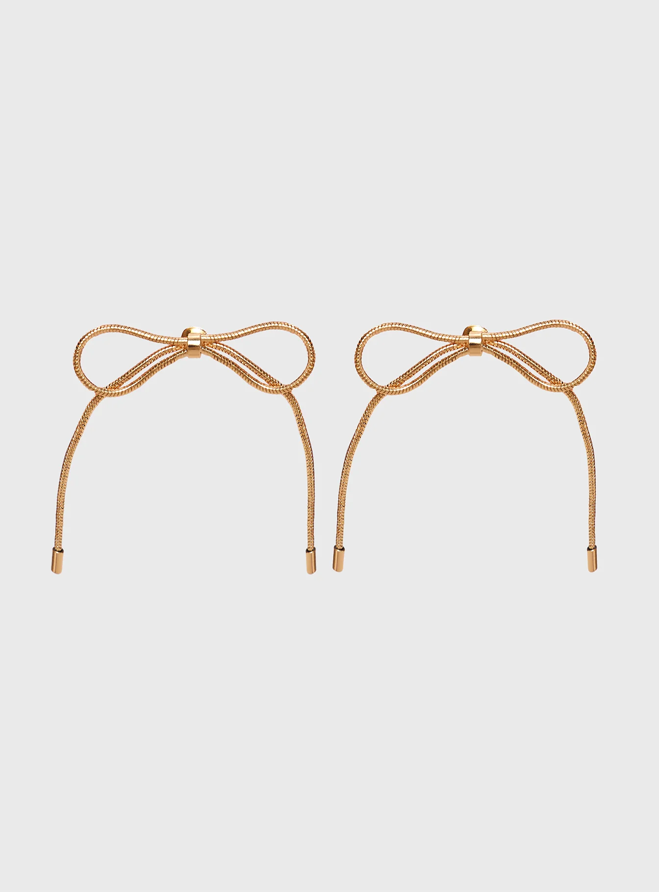 Finnian Earrings Gold - Image 2