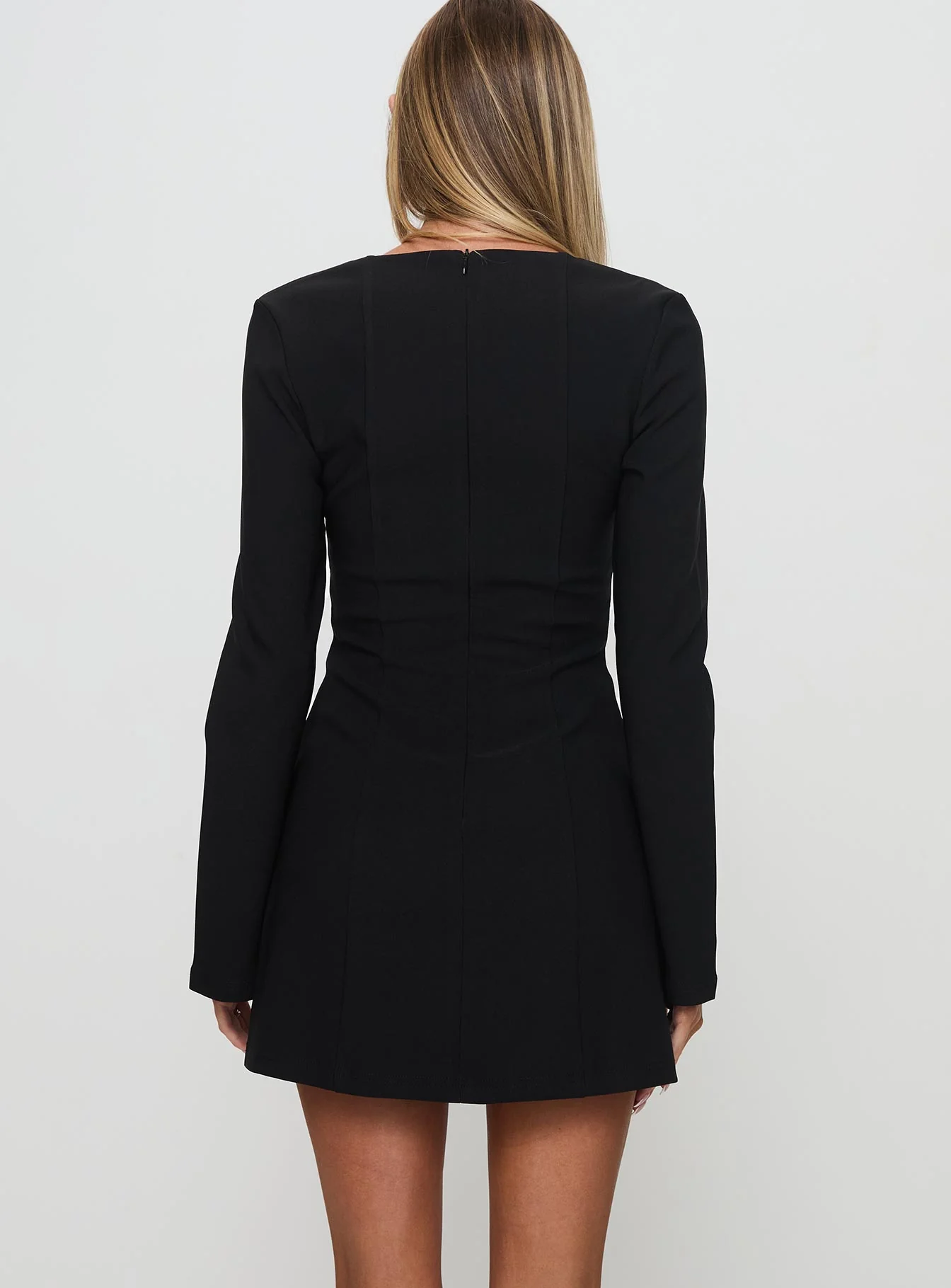Flounce Romper Black - Image 5