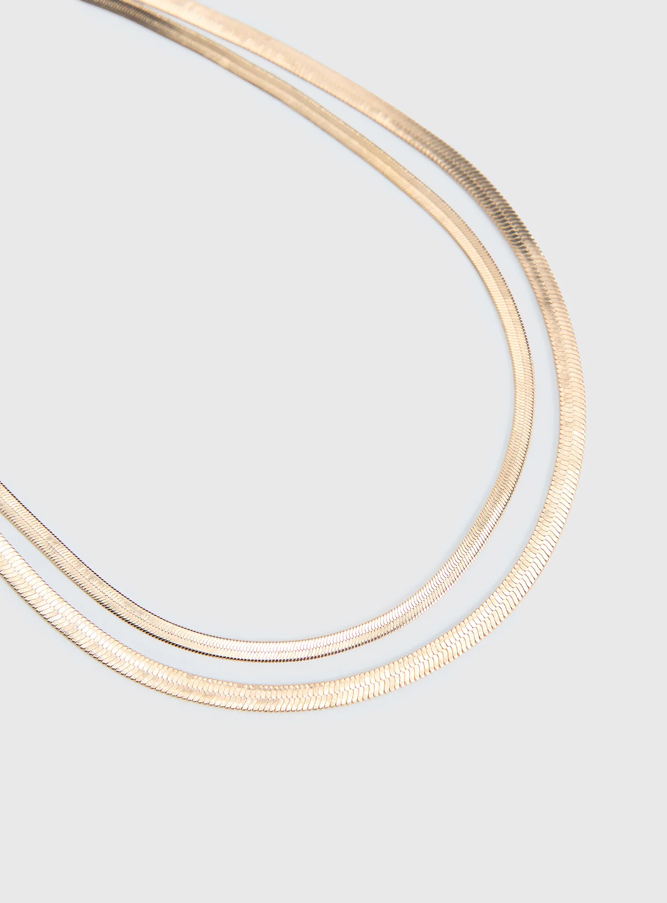 Follow Emotions Layered Necklace Gold - Image 3